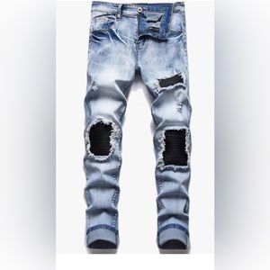 New Men's Designer Street Jeans Multiple Sizes